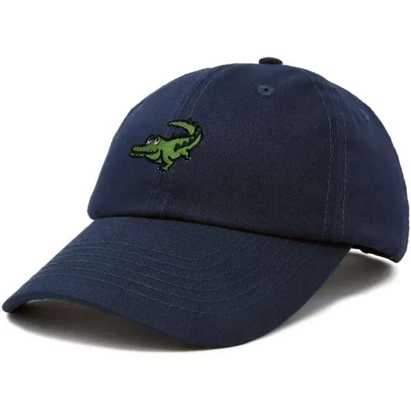 DALIX Alligator Cap Embroidered Mens Cotton Dad Hat Baseball Hat
