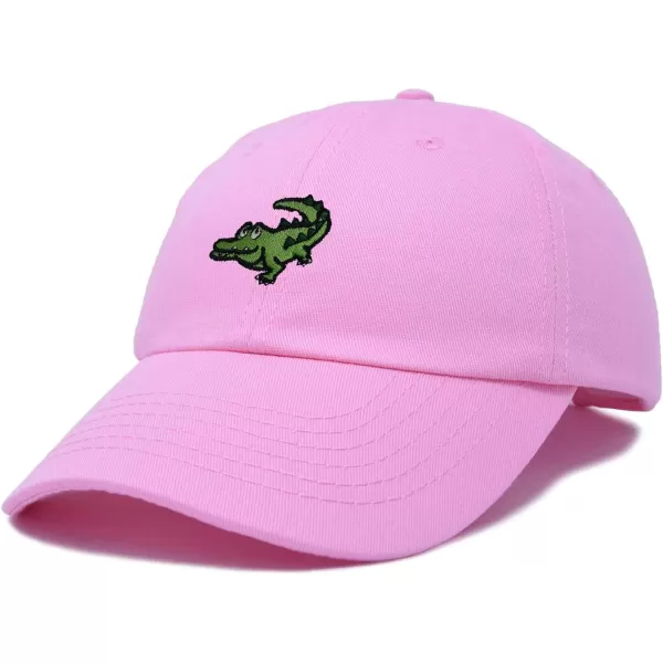 DALIX Alligator Cap Embroidered Mens Cotton Dad Hat Baseball Hat