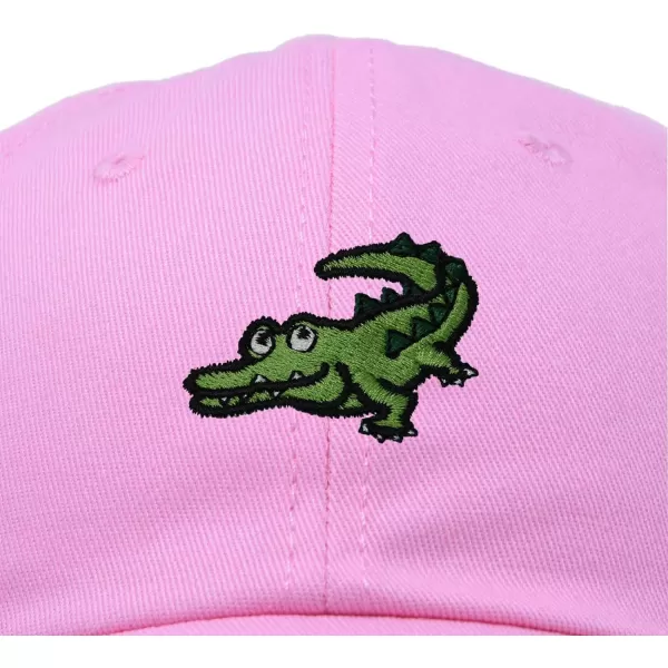 DALIX Alligator Cap Embroidered Mens Cotton Dad Hat Baseball Hat