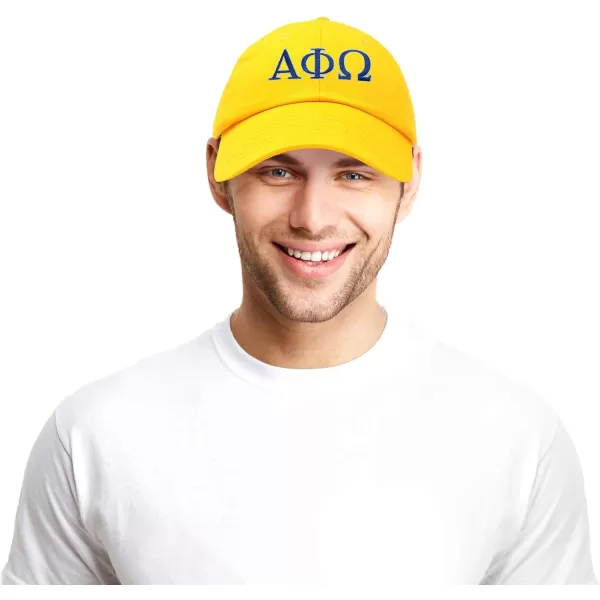 DALIX Alpha Phi Omega Greek Letters Ball Cap Embroidered Hat