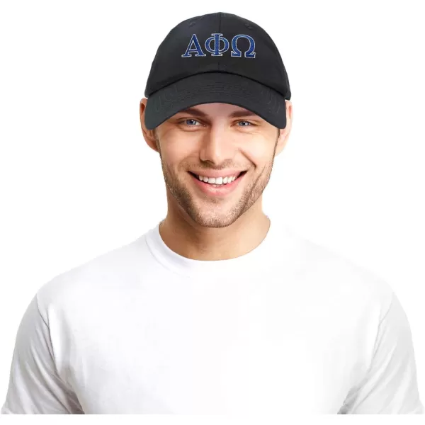 DALIX Alpha Phi Omega Greek Letters Ball Cap Embroidered Hat