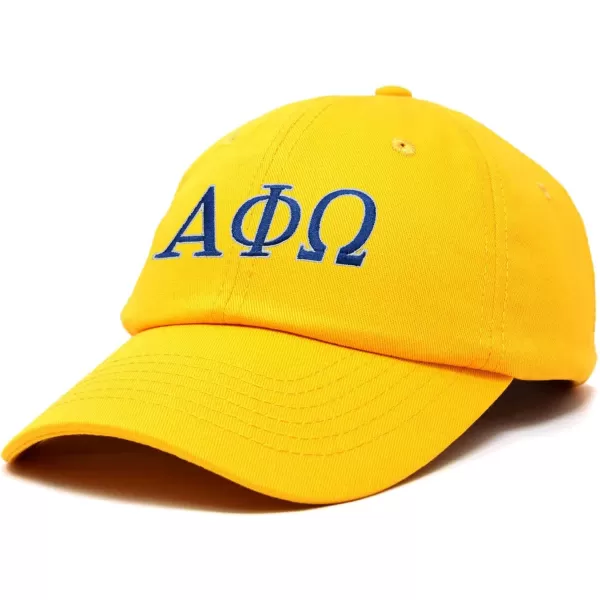 DALIX Alpha Phi Omega Greek Letters Ball Cap Embroidered Hat