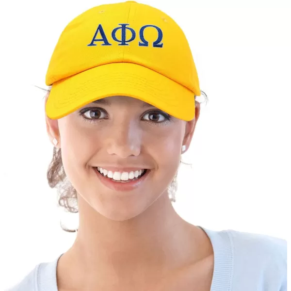 DALIX Alpha Phi Omega Greek Letters Ball Cap Embroidered Hat