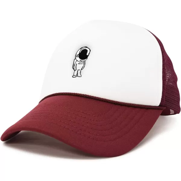 DALIX Astronaut Spaceman Embroidered Trucker Hat