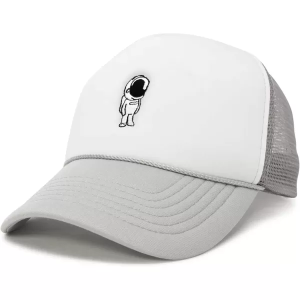 DALIX Astronaut Spaceman Embroidered Trucker Hat