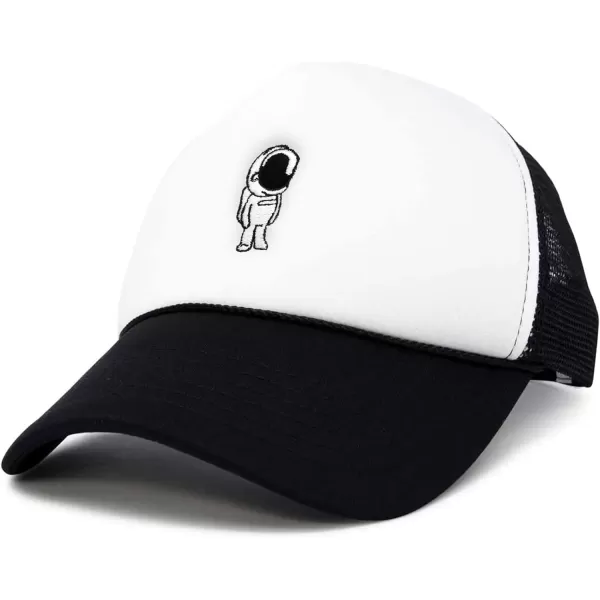 DALIX Astronaut Spaceman Embroidered Trucker Hat