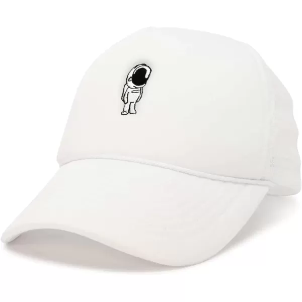 DALIX Astronaut Spaceman Embroidered Trucker Hat