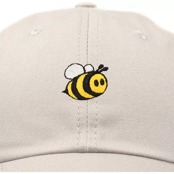 DALIX Bumble Bee Baseball Cap Dad Hat Embroidered Womens Girls