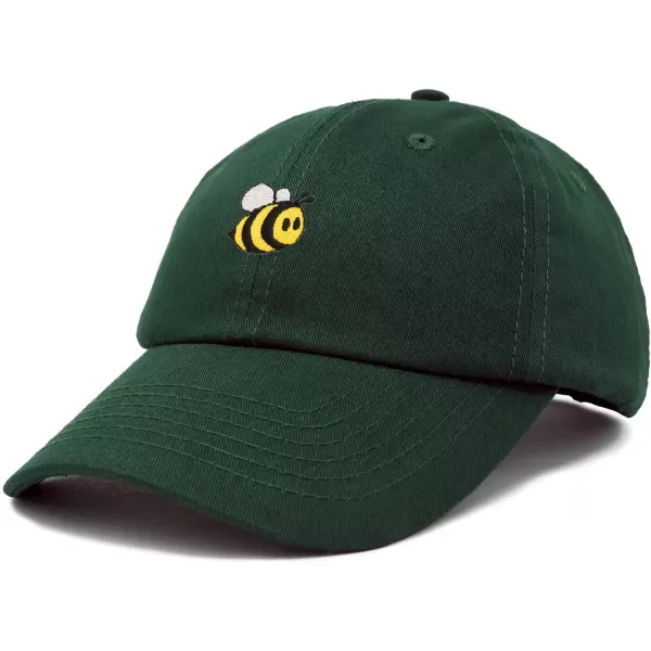 DALIX Bumble Bee Baseball Cap Dad Hat Embroidered Womens Girls