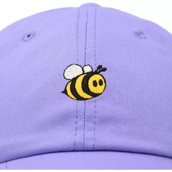 DALIX Bumble Bee Baseball Cap Dad Hat Embroidered Womens Girls