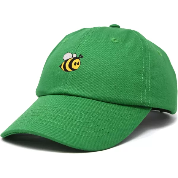 DALIX Bumble Bee Baseball Cap Dad Hat Embroidered Womens Girls