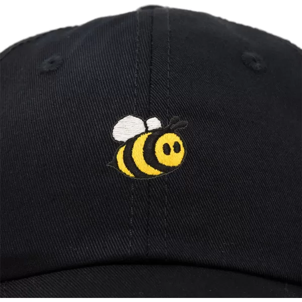 DALIX Bumble Bee Baseball Cap Dad Hat Embroidered Womens Girls
