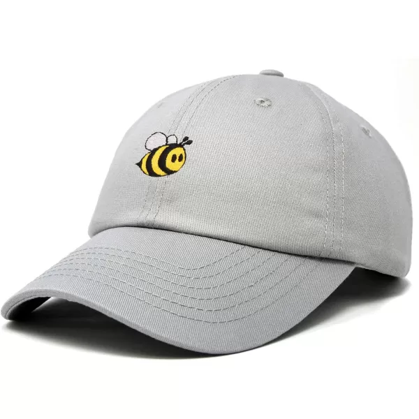 DALIX Bumble Bee Baseball Cap Dad Hat Embroidered Womens Girls