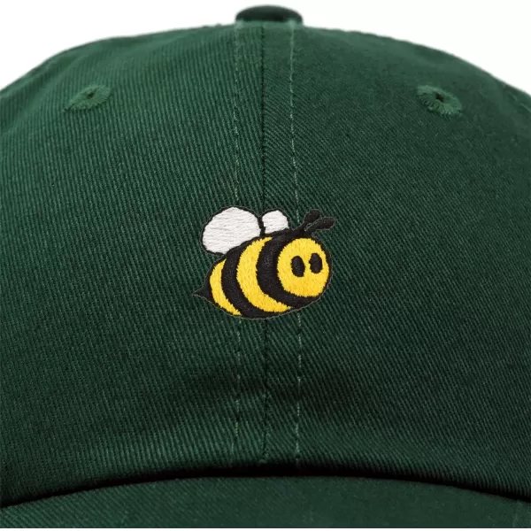 DALIX Bumble Bee Baseball Cap Dad Hat Embroidered Womens Girls