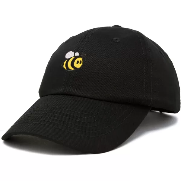 DALIX Bumble Bee Baseball Cap Dad Hat Embroidered Womens Girls
