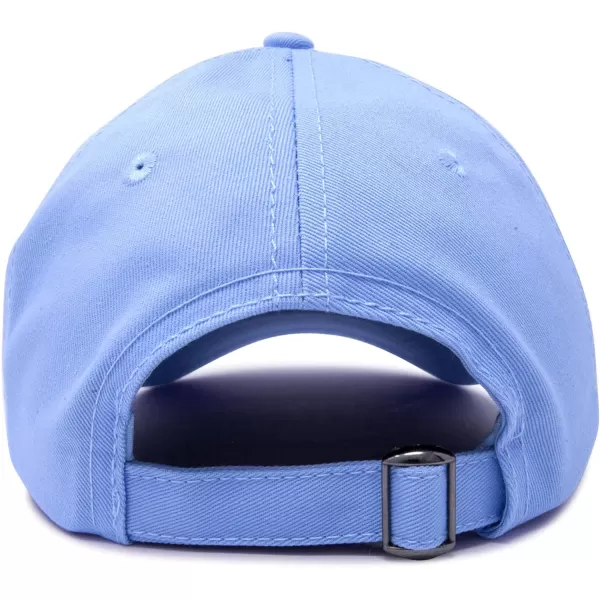 DALIX Camp Hair Don't Care Hat Dad Cap 100% Cotton Lightweight