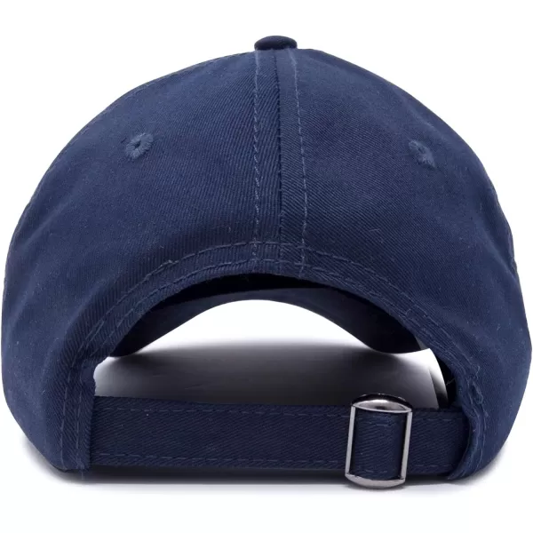 DALIX Camp Hair Don't Care Hat Dad Cap 100% Cotton Lightweight