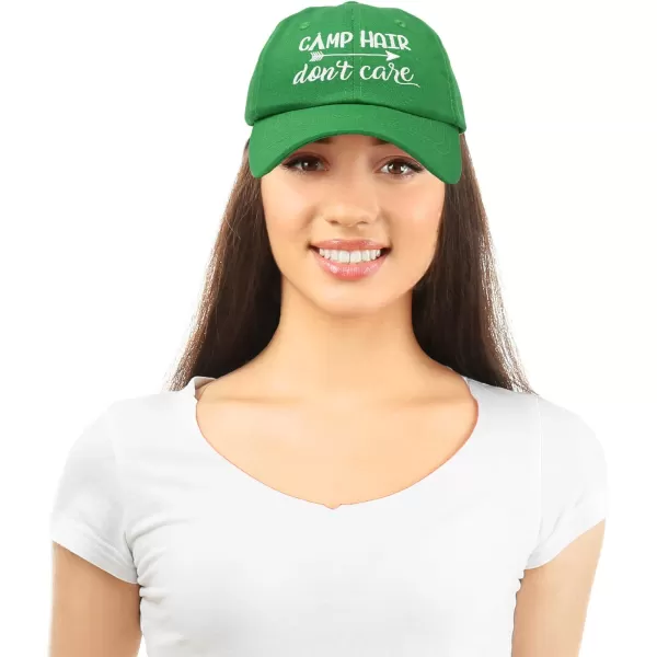 DALIX Camp Hair Don't Care Hat Dad Cap 100% Cotton Lightweight