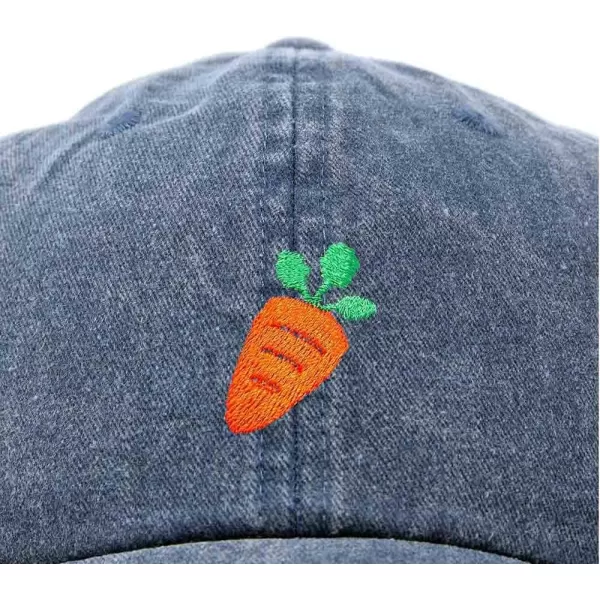 DALIX Carrot Embroidered Dad Cap Cotton Baseball Hat Women