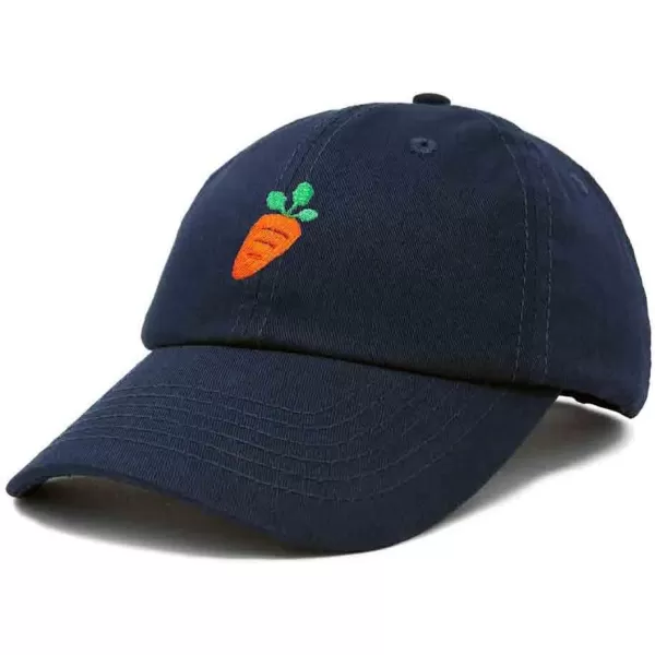 DALIX Carrot Embroidered Dad Cap Cotton Baseball Hat Women
