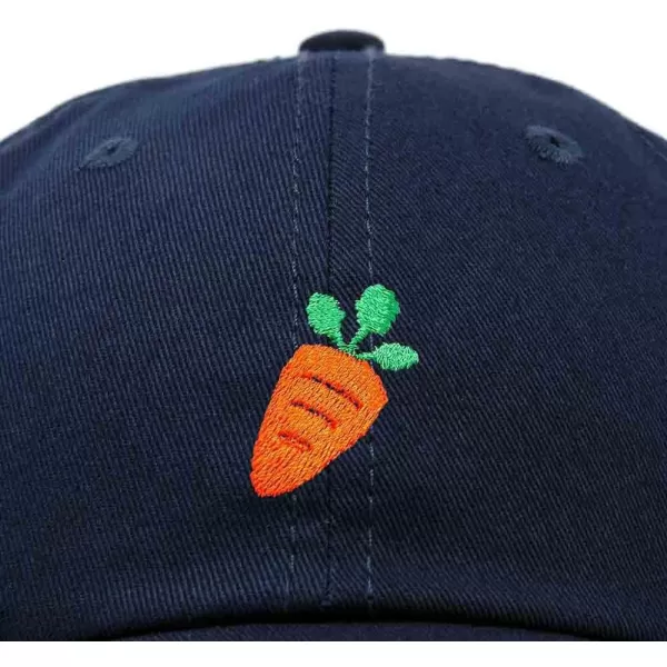 DALIX Carrot Embroidered Dad Cap Cotton Baseball Hat Women
