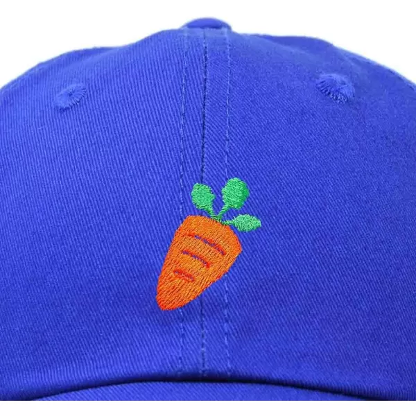 DALIX Carrot Embroidered Dad Cap Cotton Baseball Hat Women