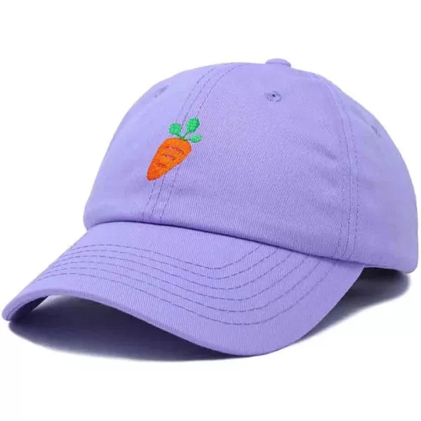 DALIX Carrot Embroidered Dad Cap Cotton Baseball Hat Women
