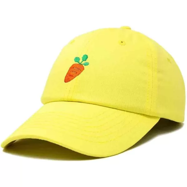 DALIX Carrot Embroidered Dad Cap Cotton Baseball Hat Women