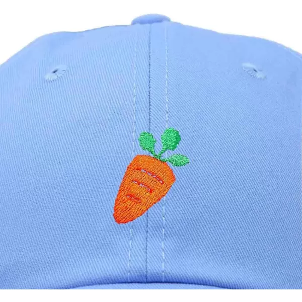DALIX Carrot Embroidered Dad Cap Cotton Baseball Hat Women