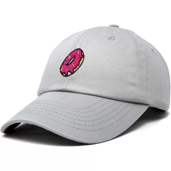 DALIX Donut Embroidered Baseball Dad Cap