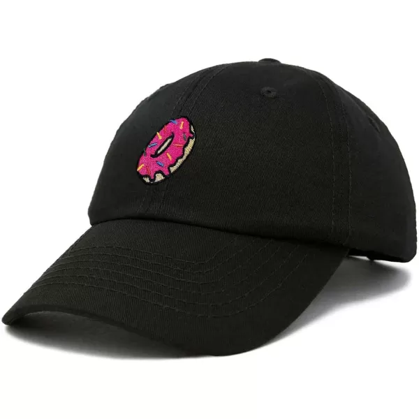 DALIX Donut Embroidered Baseball Dad Cap