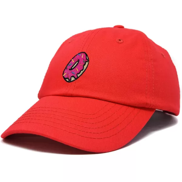 DALIX Donut Embroidered Baseball Dad Cap