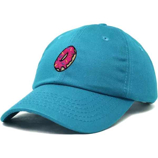 DALIX Donut Embroidered Baseball Dad Cap