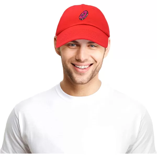 DALIX Donut Embroidered Baseball Dad Cap