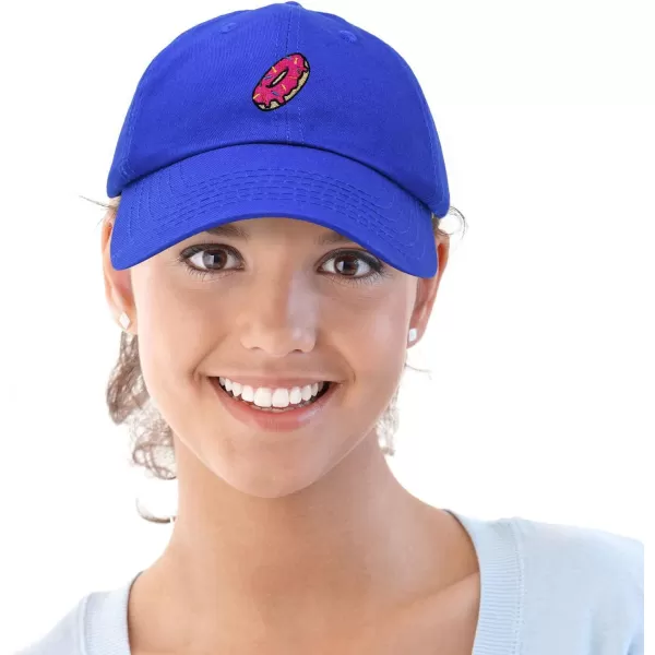 DALIX Donut Embroidered Baseball Dad Cap