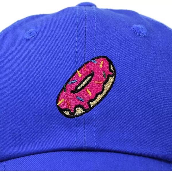 DALIX Donut Embroidered Baseball Dad Cap
