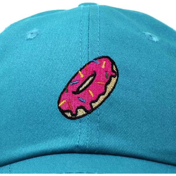 DALIX Donut Embroidered Baseball Dad Cap