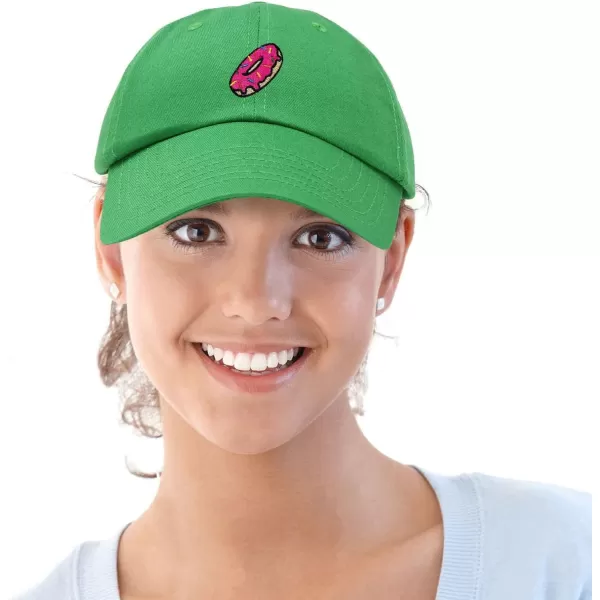 DALIX Donut Embroidered Baseball Dad Cap