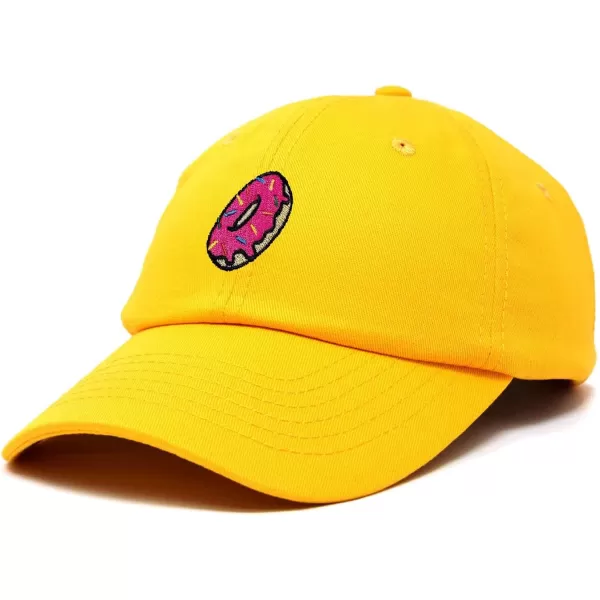 DALIX Donut Embroidered Baseball Dad Cap