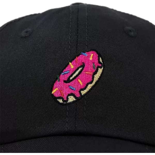 DALIX Donut Embroidered Baseball Dad Cap