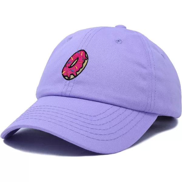 DALIX Donut Embroidered Baseball Dad Cap