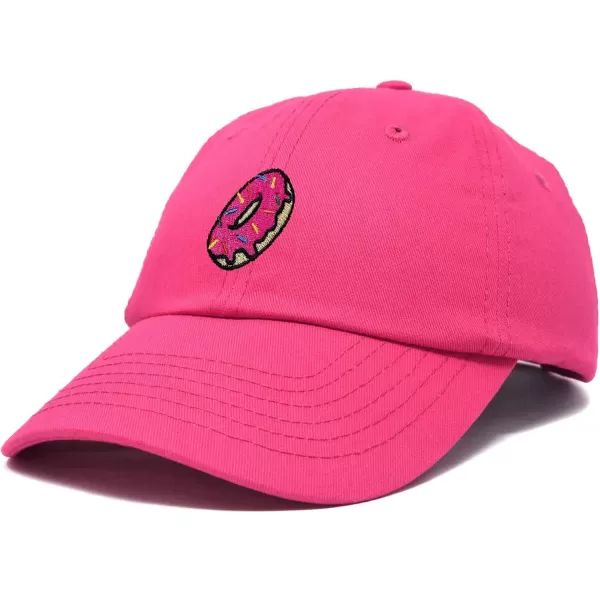 DALIX Donut Embroidered Baseball Dad Cap