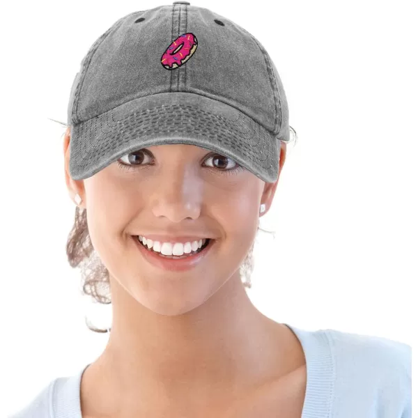 DALIX Donut Embroidered Baseball Dad Cap