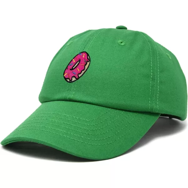 DALIX Donut Embroidered Baseball Dad Cap