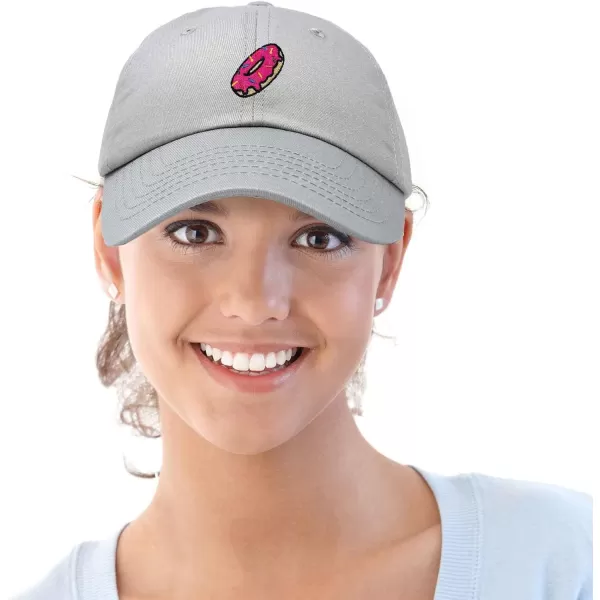 DALIX Donut Embroidered Baseball Dad Cap