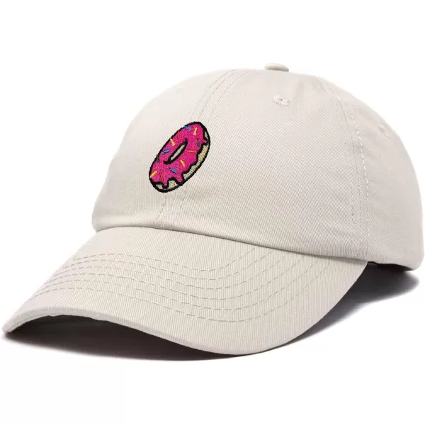 DALIX Donut Embroidered Baseball Dad Cap