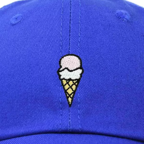 DALIX Double Scoop Embroidered Ice Cream Dad Hat Embroidered Cap Women