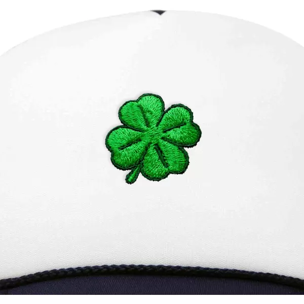 DALIX Embroidered Clover Trucker Cap Hat Men