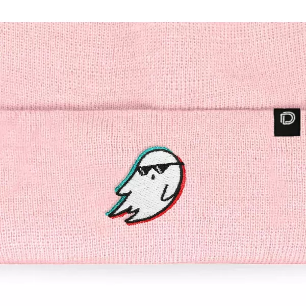 DALIX Embroidered Ghost Life Beanie