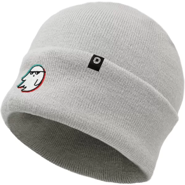 DALIX Embroidered Ghost Life Beanie